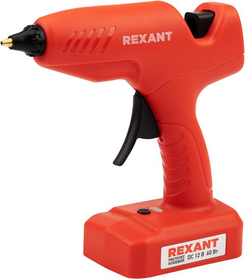 Изображение товара Пистолет клеевой REXANT 60 Вт, аккумуляторный, Ø11 мм