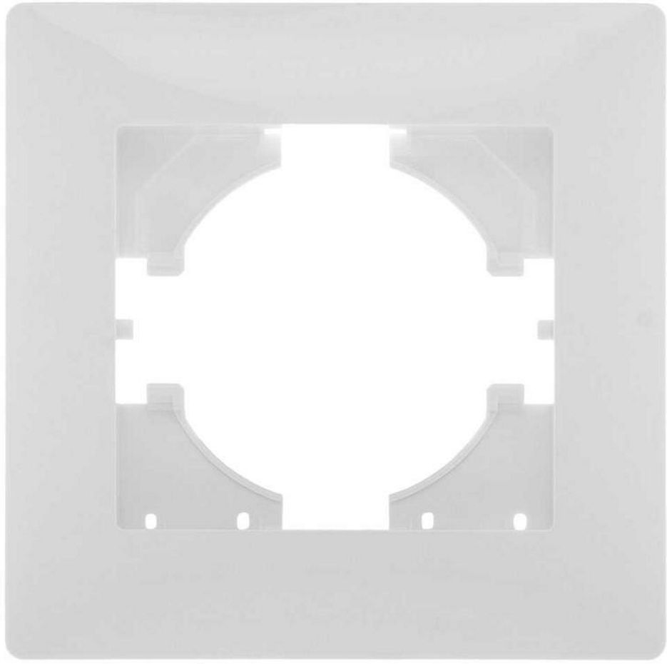 Изображение товара Рамка 1-м Bravo белая GUSI С1010-001 для монтажных работ