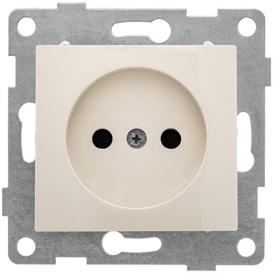 Изображение товара Розетка электрическая GUSI ELECTRIC BRAVO 543196 бежевый