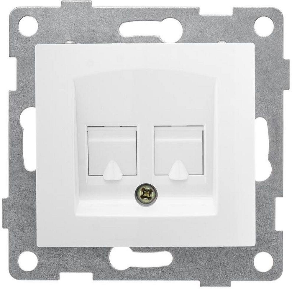 Изображение товара Розетка электрическая GUSI ELECTRIC BRAVO 543222 белый