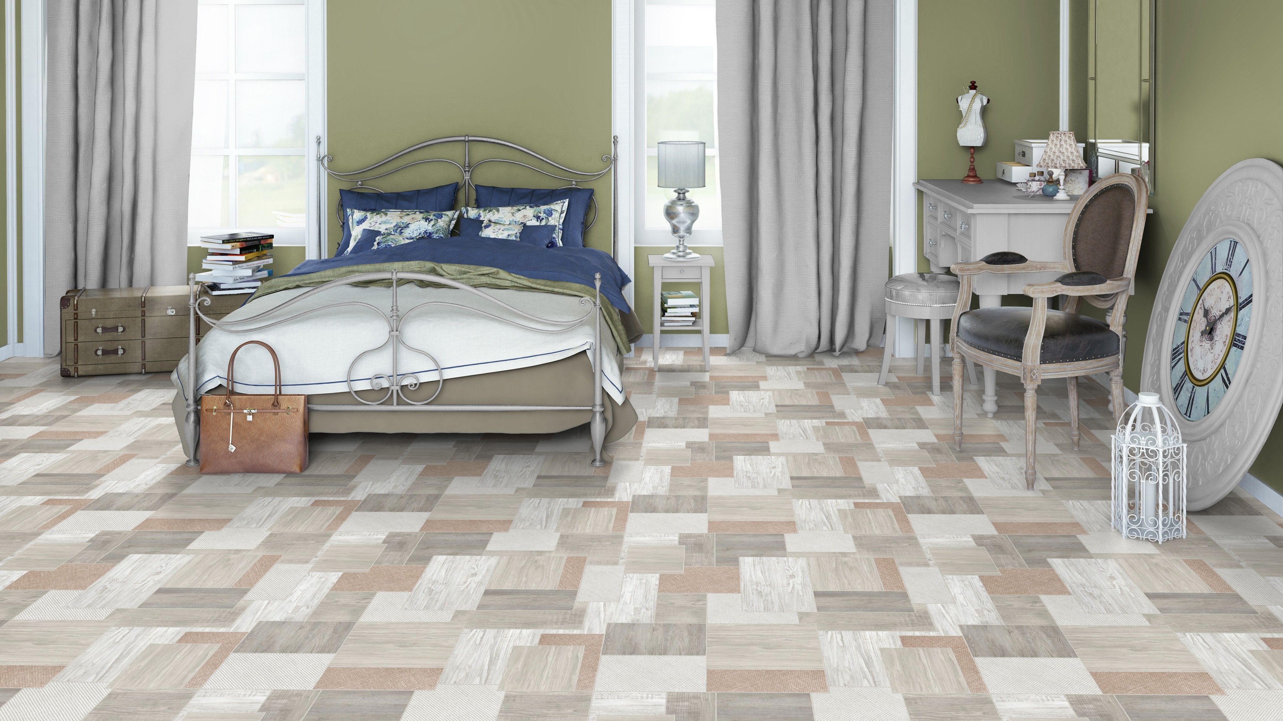 Изображение товара Линолеум Tarkett CAPRICE Серый 3 м ширина бытовой покрытие для спален