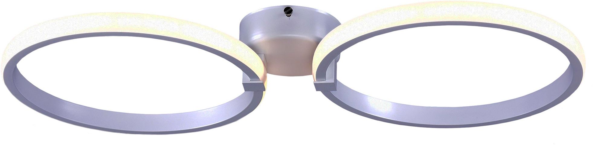 Изображение товара Люстра led 2x49w бел баритон пульт 3-6к