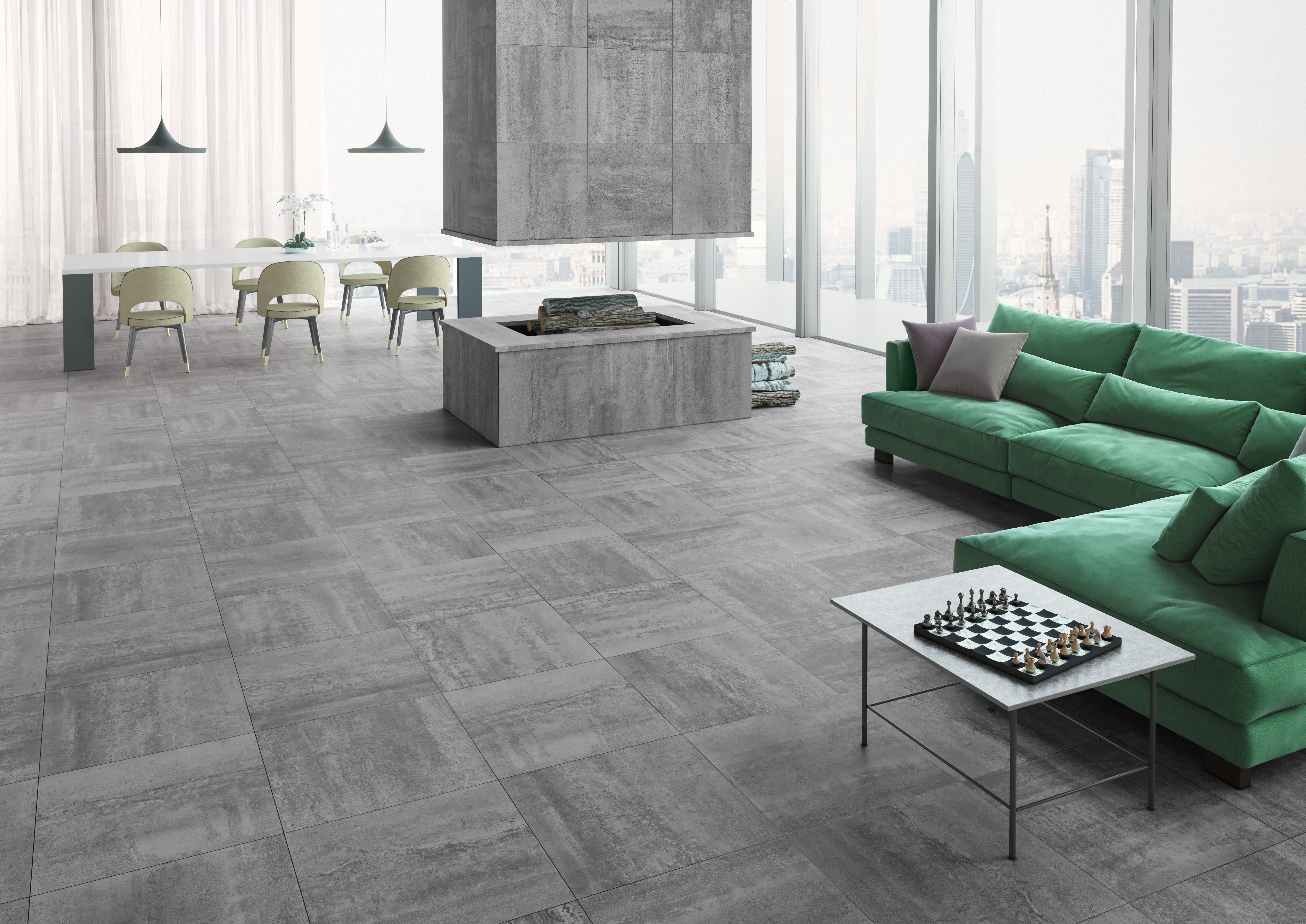 Изображение товара Керамогранит Axima Detroit серый 60x60 см 1,44 м² — высокий quality и стиль