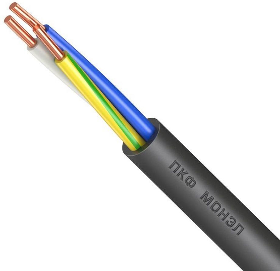 Изображение товара КАБЕЛЬ ВВГ НГ LS 3Х1.5 МОНЭЛ ГОСТ 100 м