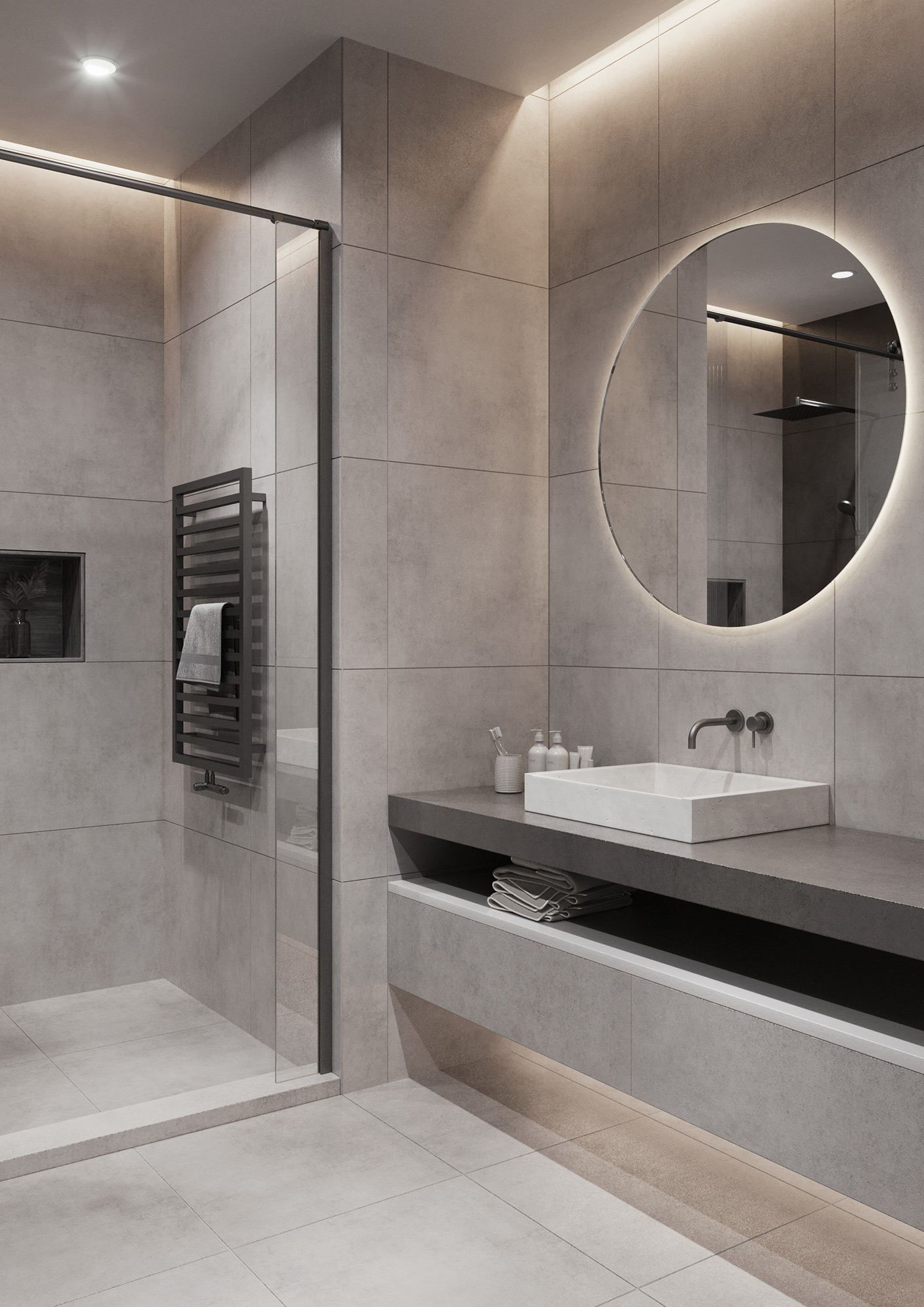 Изображение товара Керамогранит Stardust 60x60 см Серый узбекский керамогранит PEI 4 для внутренней отделки