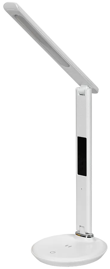 Изображение товара Настольный LED светильник IEK 2011 7Вт с QI и USB, белый