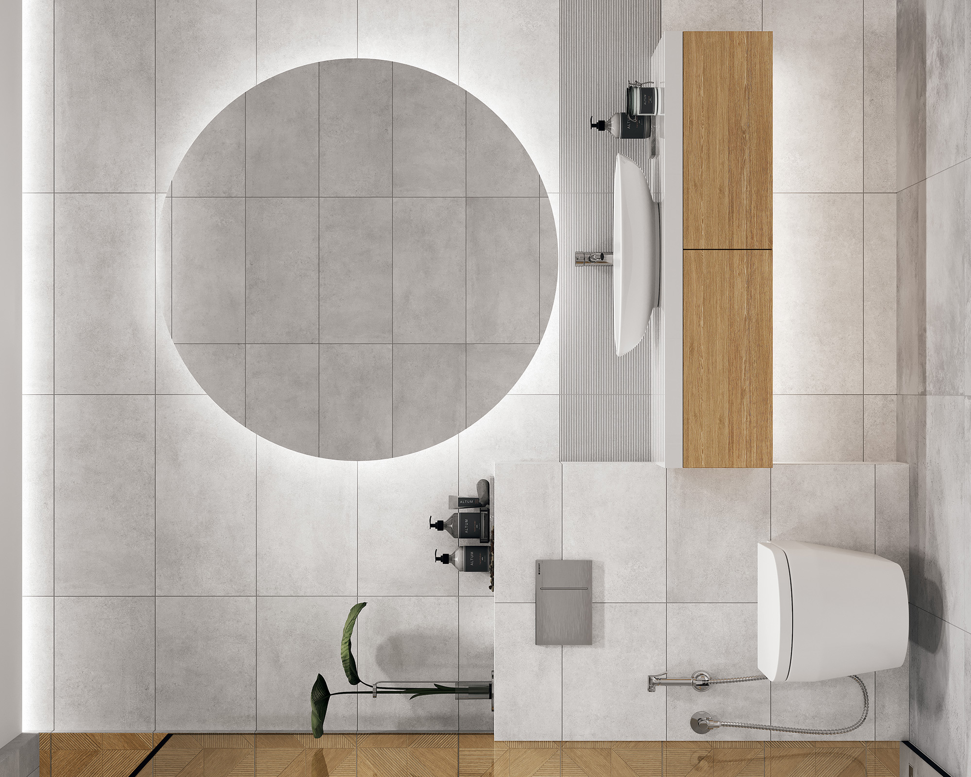 Изображение товара Плитка керамическая Global Tile Urban Св-Серый 30x60 см для стен и интерьера