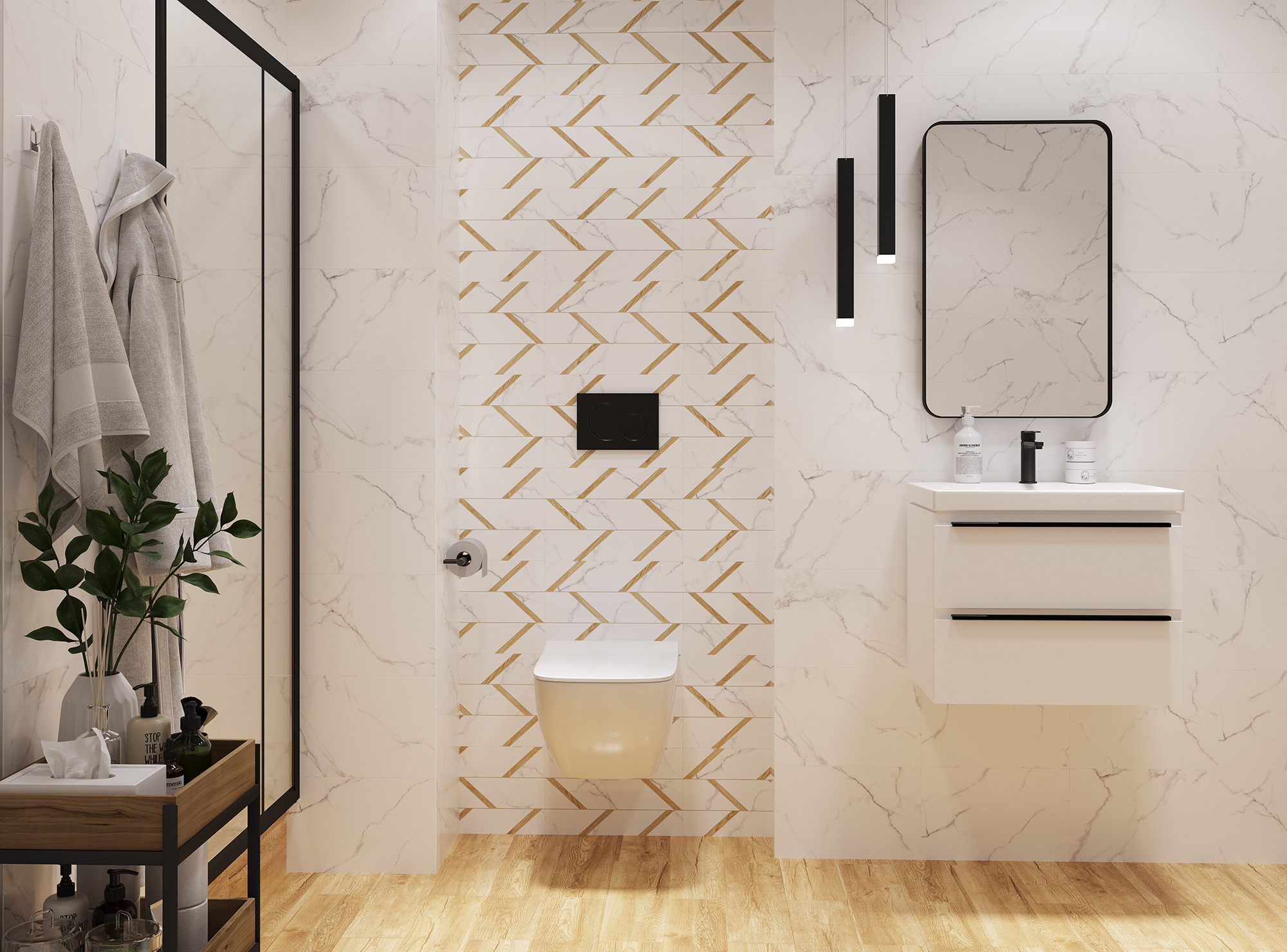 Изображение товара Керамическая плитка Декор Global Tile Vega белая 27x40 см