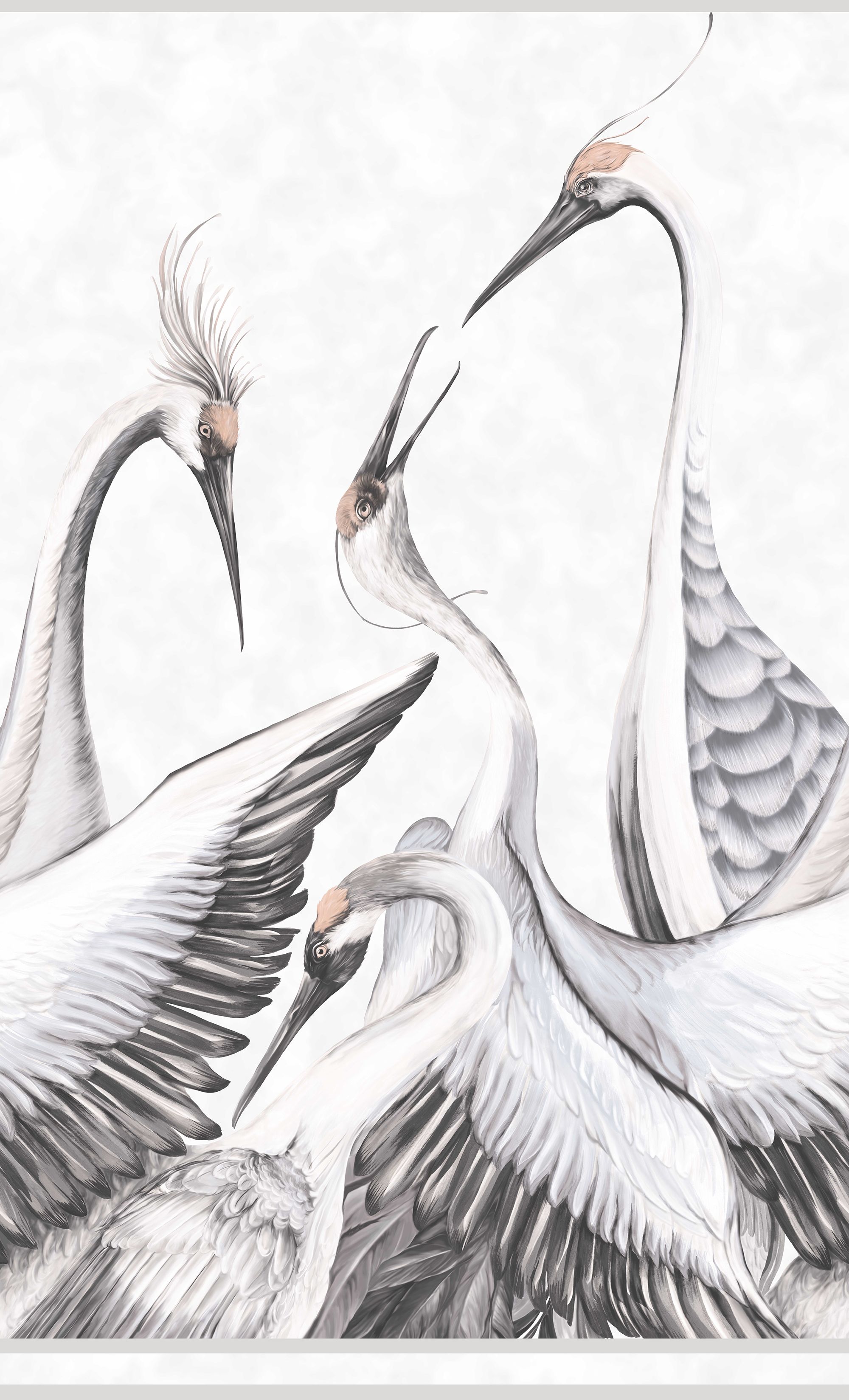 Изображение товара Виниловые обои ERISMANN 6Х1,06м AMUR БЕЛО-СЕРЫЙ 60612-03