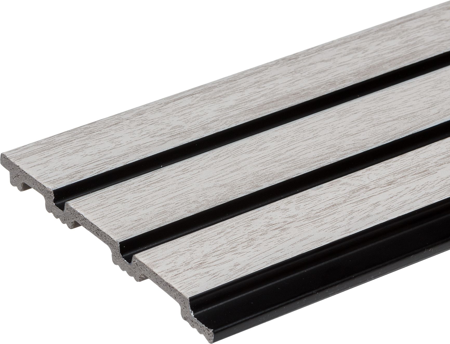 Изображение товара Панели 3D RAIL вспененного полистирола 2800х120х10 мм Ясень серый для внутренней отделки