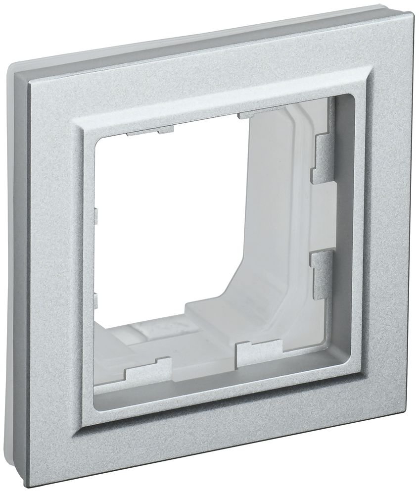 Изображение товара Рамка 1 пост IEK BRITE BR-M12-44-K47 алюминий