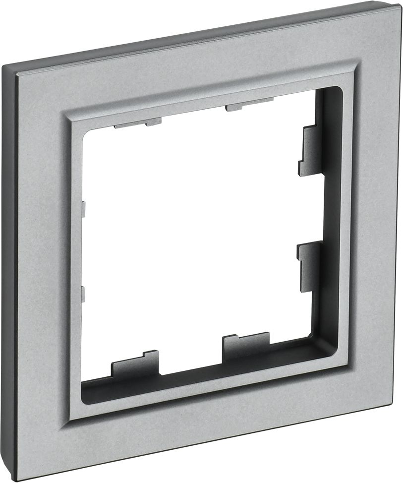 Изображение товара Рамка 1 пост IEK BRITE BR-M12-K46 сталь