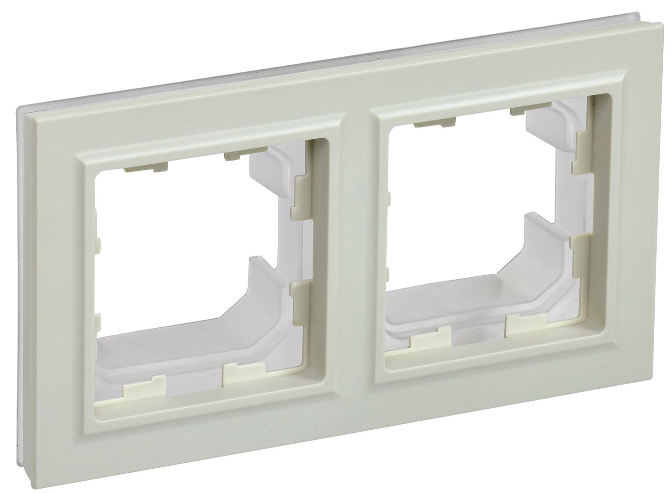 Изображение товара Рамка 2 поста IEK BRITE BR-M22-44-K10 бежевый
