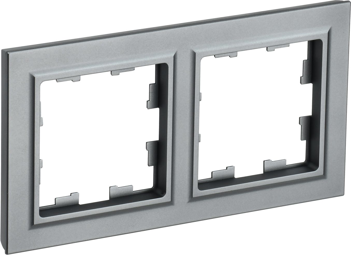 Изображение товара Рамка 2 поста IEK BRITE BR-M22-K46 для накладного монтажа