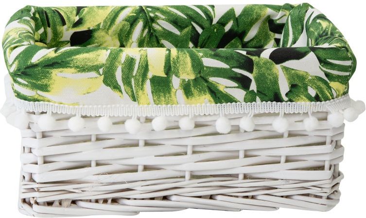 Изображение товара Корзина стеллажная Tropics 280х190 белая для хранения и декора