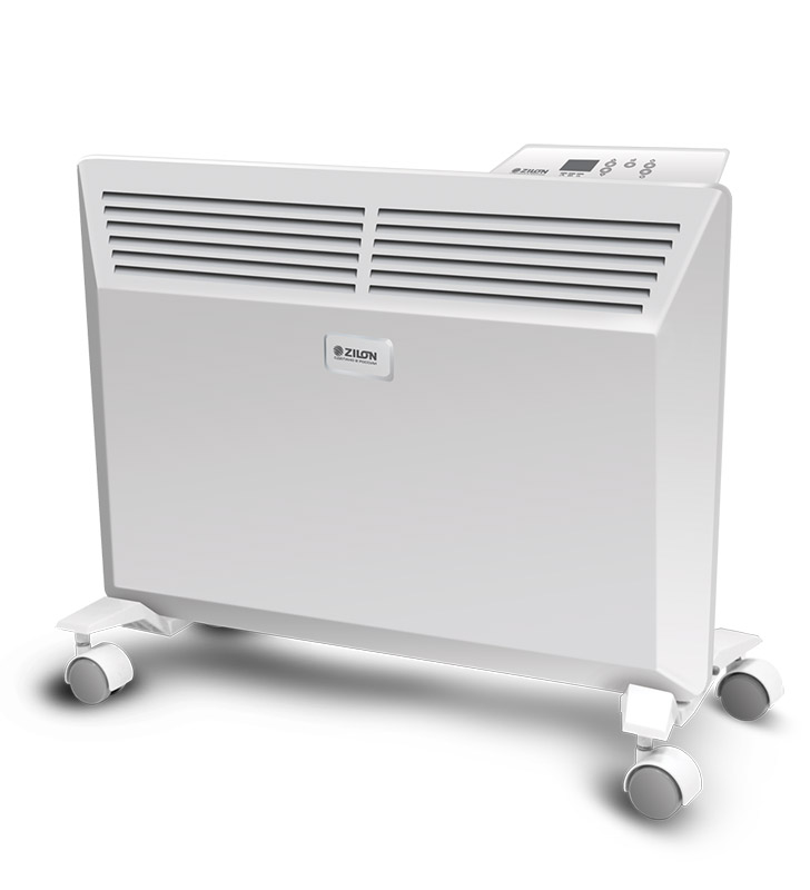 Изображение товара Электрический конвектор ZHC-1000 E3.0 Zilon Комфорт белый 46x40 компактный нагреватель