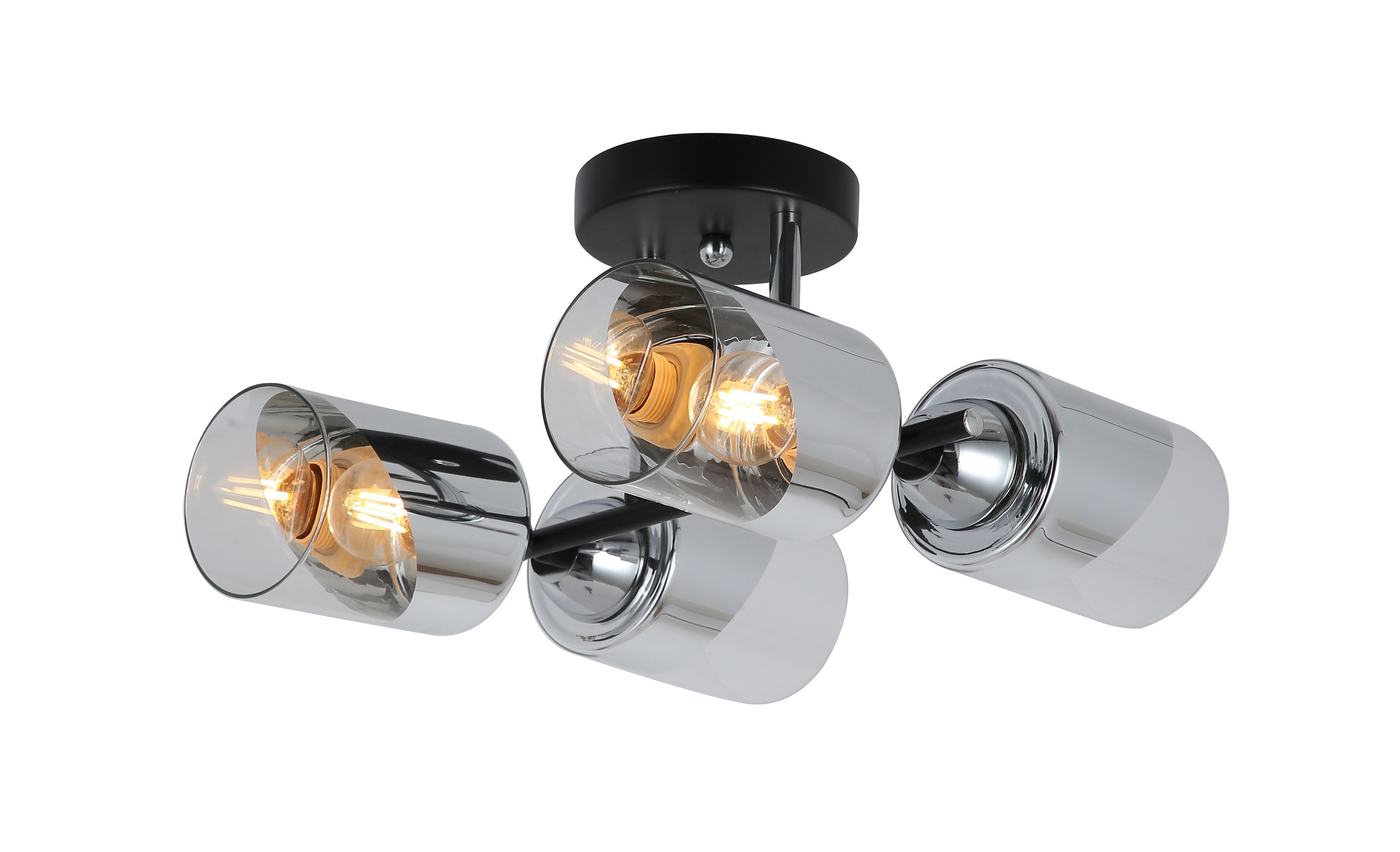 Изображение товара Люстра ПОТ FREYA 4ХE27Х60 ЧЕРНЫЙ