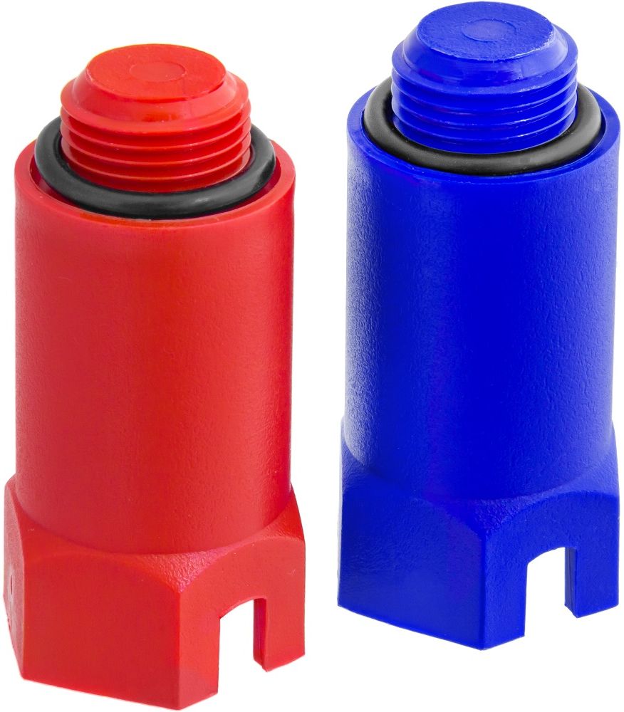Изображение товара Комплект заглушек монтажных 1/2" (красная и синяя), MP