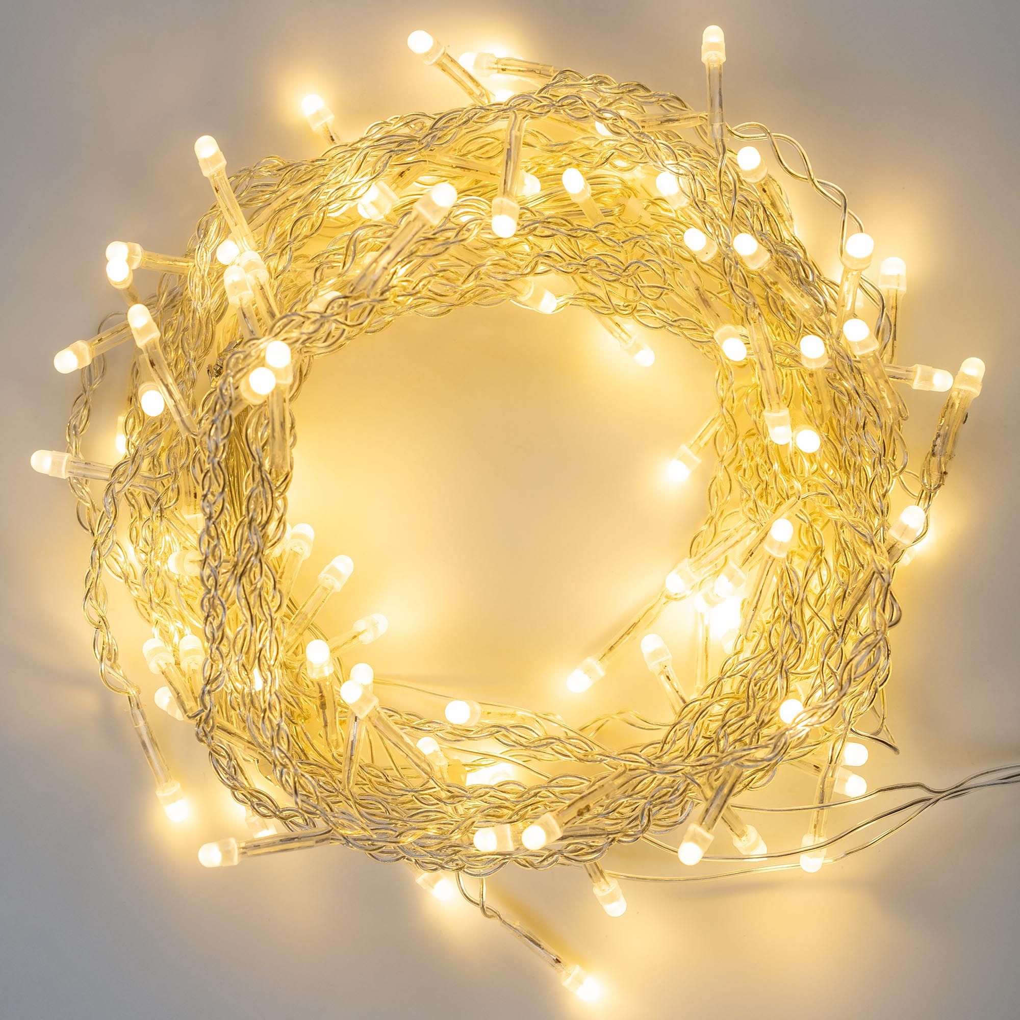 Изображение товара Электрогирлянда Световой занавес B&H, 2 х 1 м, 120 тёплых белых светодиодов