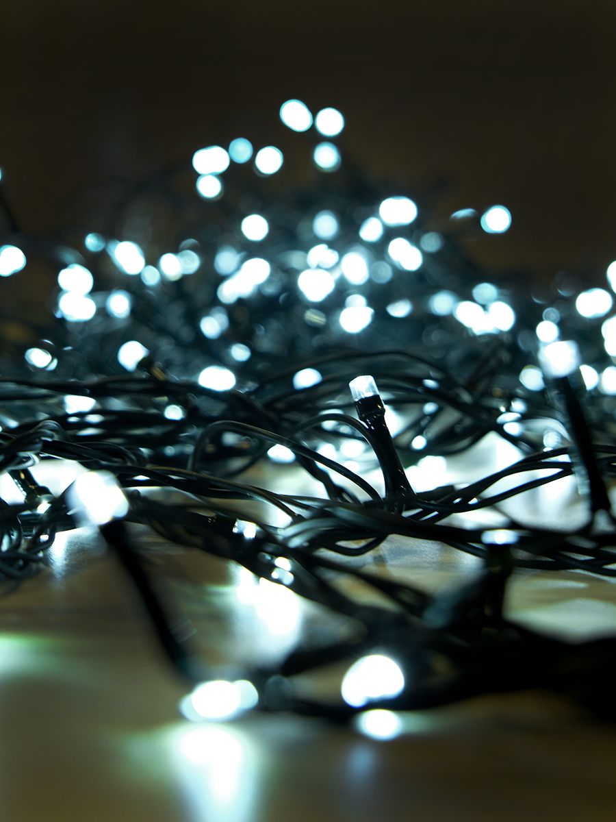 Изображение товара Гирлянда внутренняя SH LIGHTS 100 LED белый 10 м