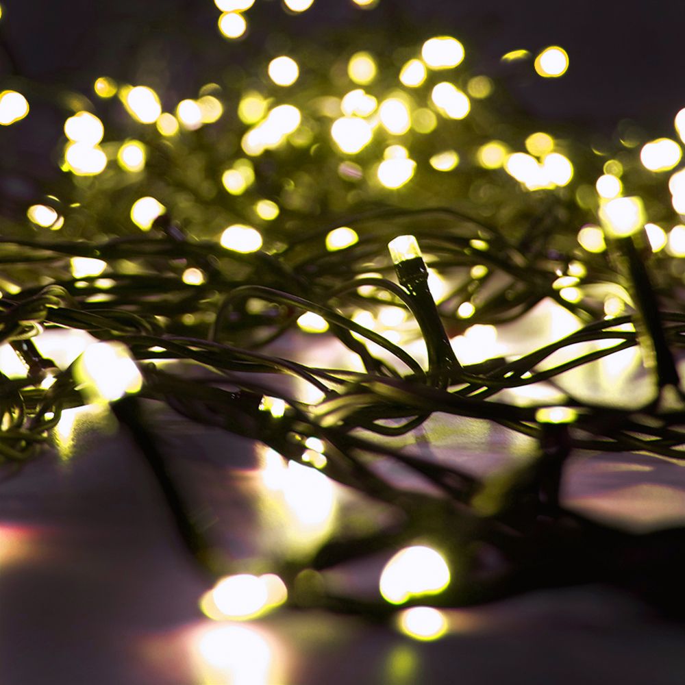 Изображение товара Гирлянда внешняя нить  SH LIGHTS 100 LED белый 10 м