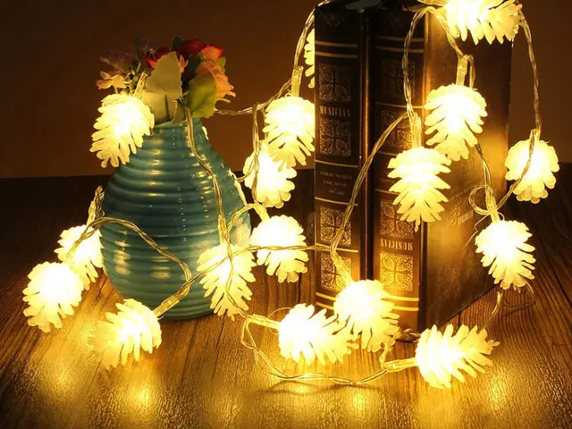 Изображение товара Гирлянда внутренняя Шишки SH LIGHTS 30 LED белый 3 м