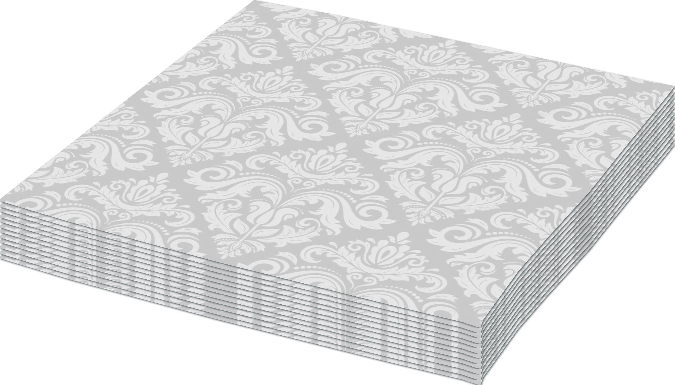 Изображение товара Салфетки бумажные Рустик серые 2-сл 16,5 см 16 шт.