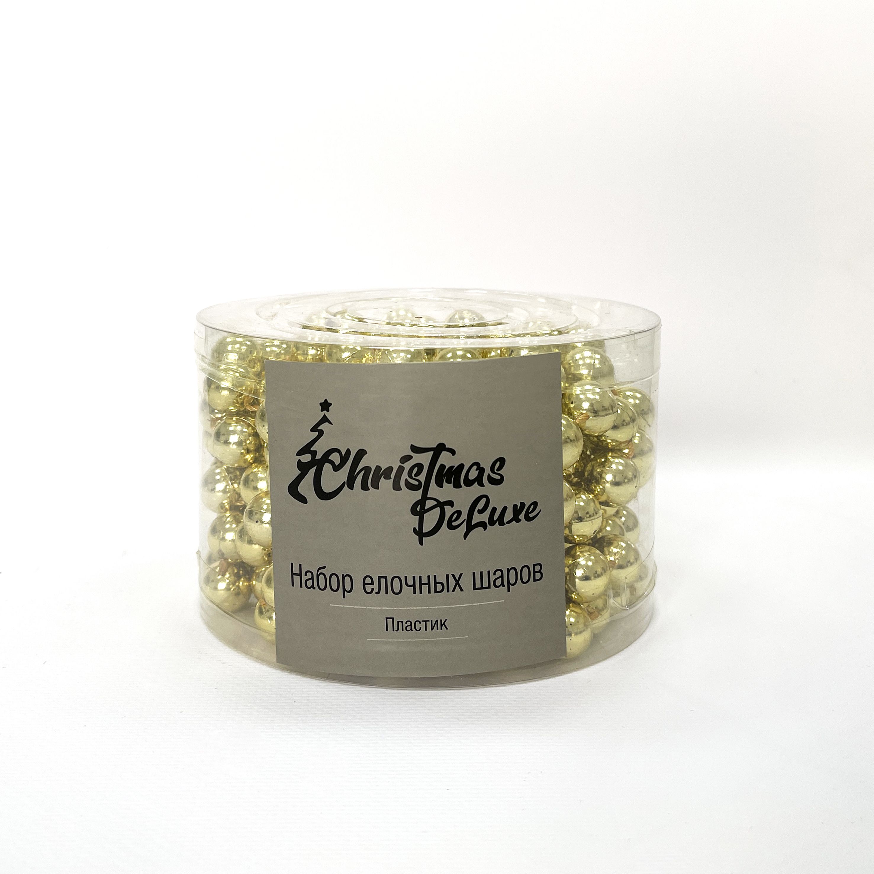 Изображение товара БУСЫ НА ЕЛКУ Ø 1,4 СМ ЗОЛОТО 500 СМ ПЛАСТИК