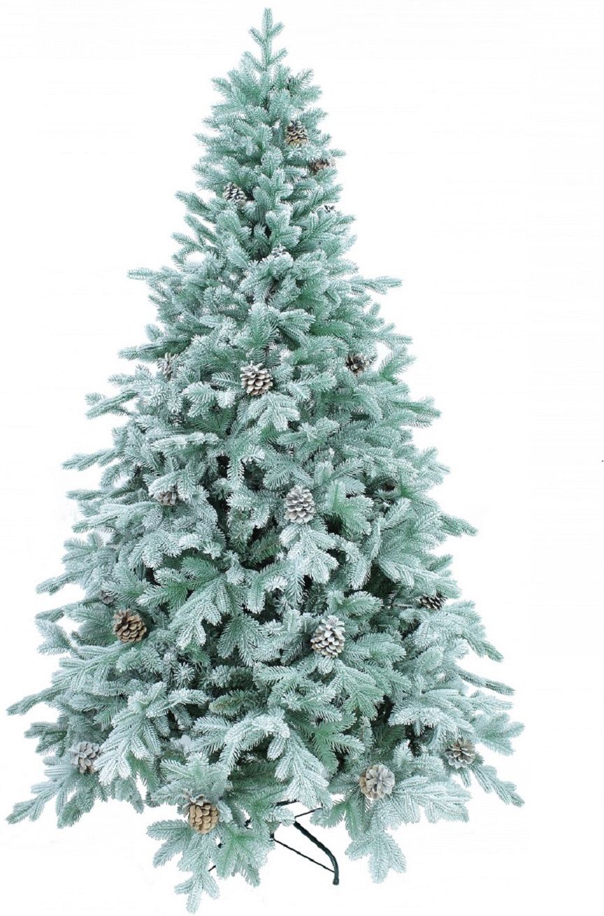 Изображение товара Искусственная ель камелия BEATREES заснеженная высотой 220 см для новогоднего украшения