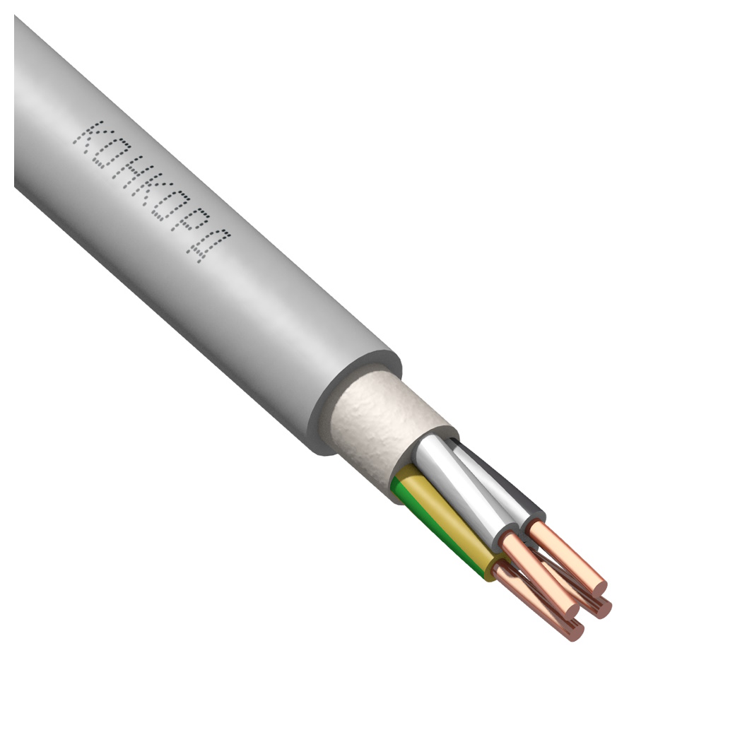 Изображение товара Кабель ГОСТ NUM 4x4-0,66 50 м для электросетей, с большим запасом прочности