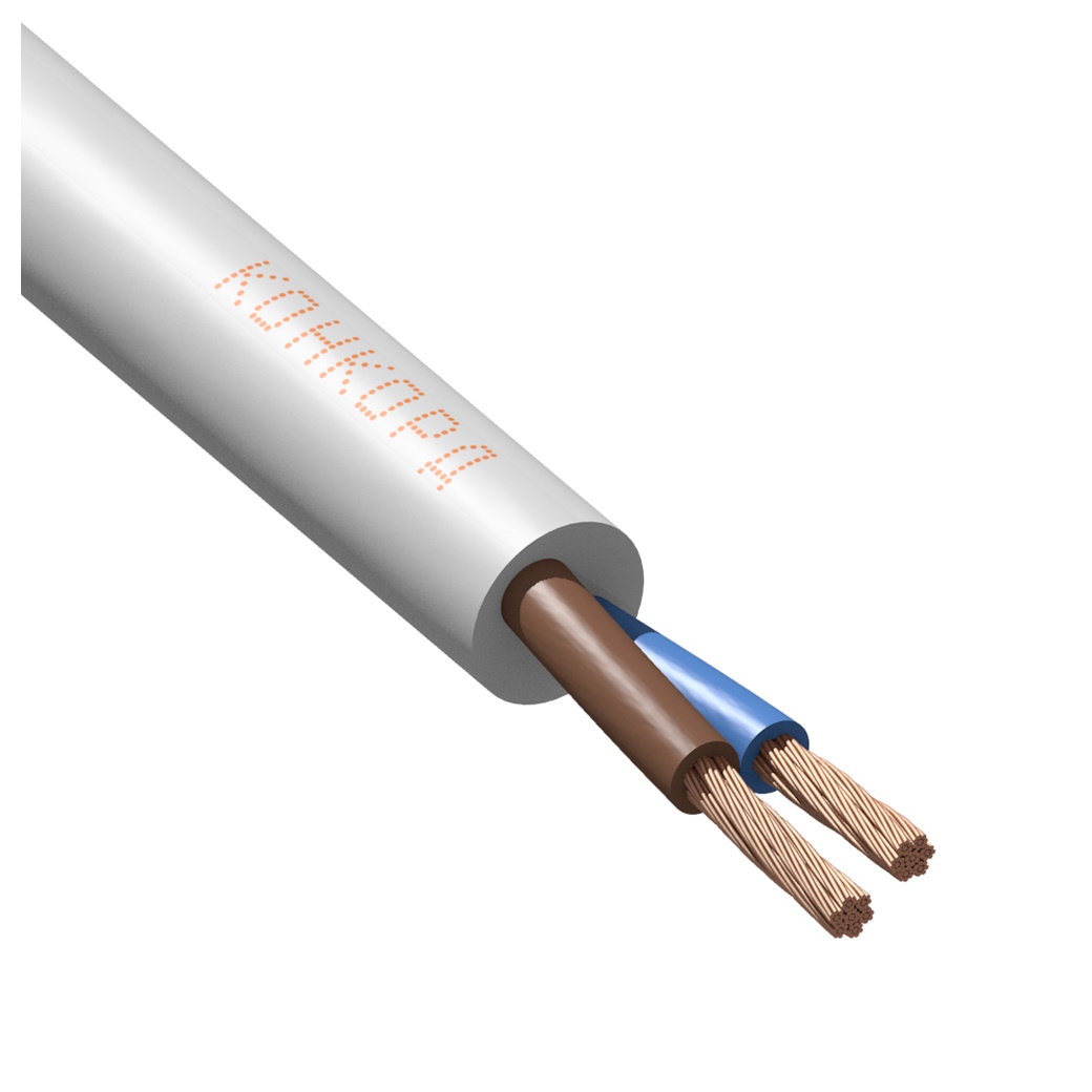 Изображение товара Провод ГОСТ ПВС 2x2,5 50 м для электроустановок и удлинителей