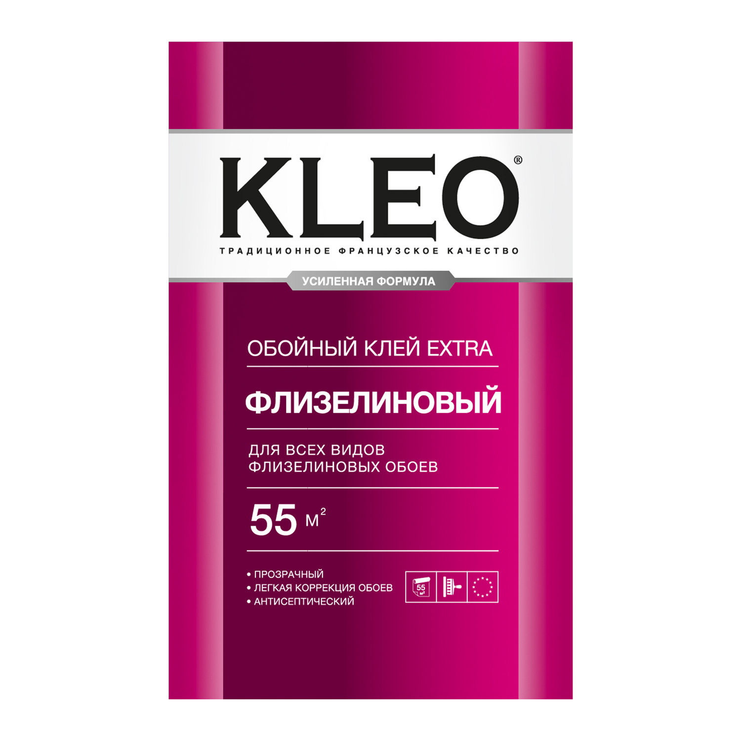 Изображение товара KLEO EXTRA 55, клей для флизелиновых обоев, 380г