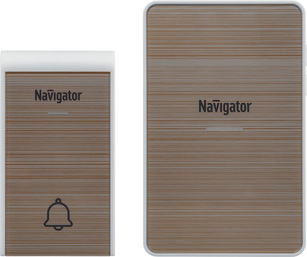 Изображение товара Беспроводной дверной звонок Navigator 80 511 бежевый цифровой