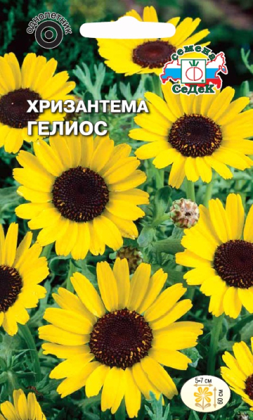 Изображение товара Семена хризантема гелиос