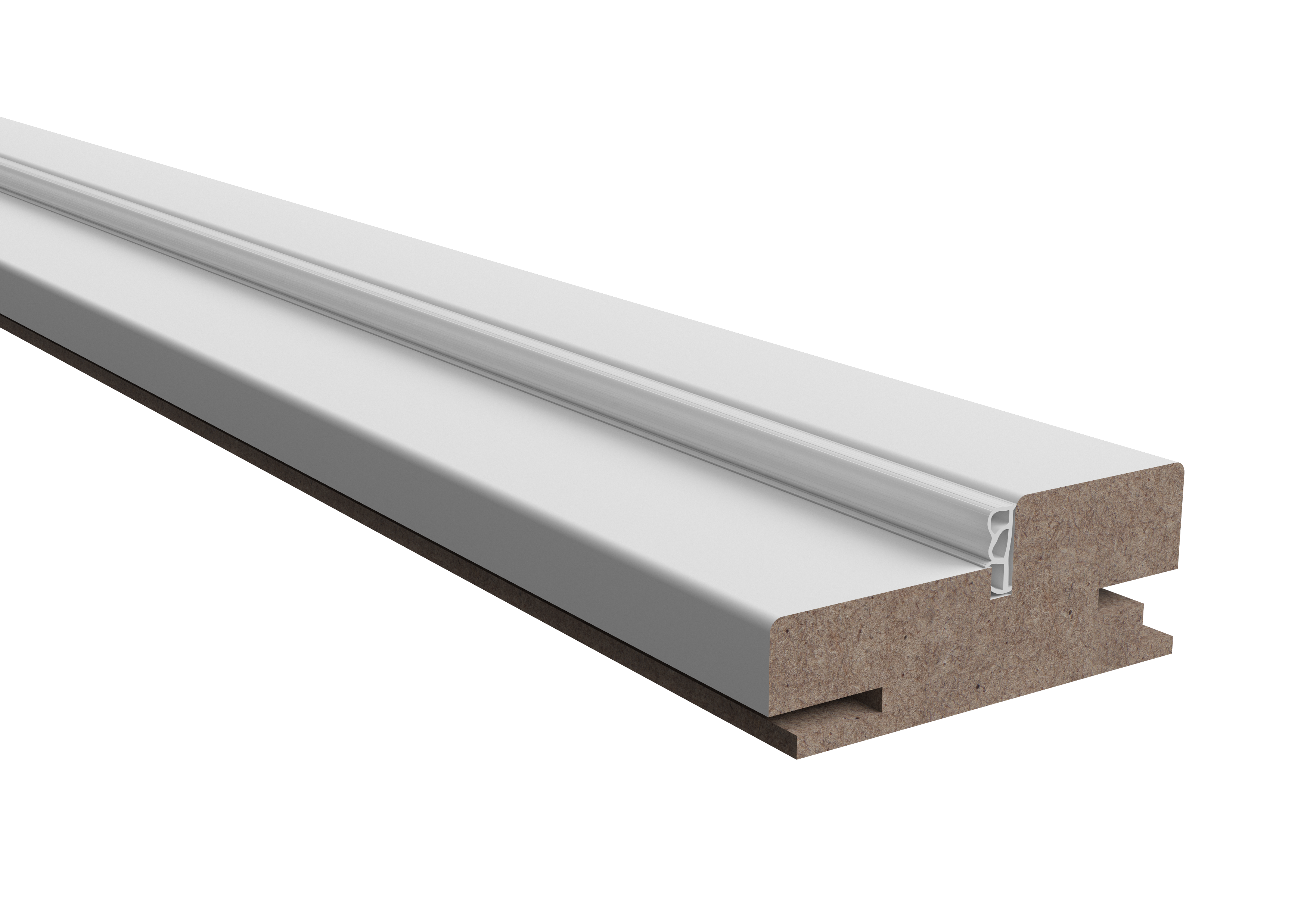 Изображение товара Комплект коробки Т modern 80х32х2100 МДФ Белая эмаль