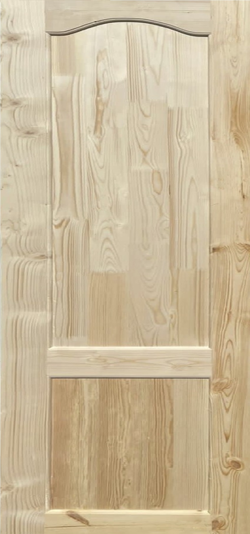 Изображение товара Межкомнатная дверь хвоя Арочное 2000х600 без декоративного покрытия