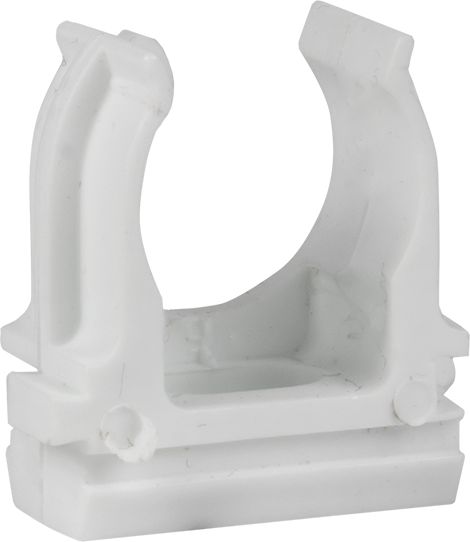 Изображение товара Крепеж-клипса d25 мм (10 шт) белая EKF-Plast