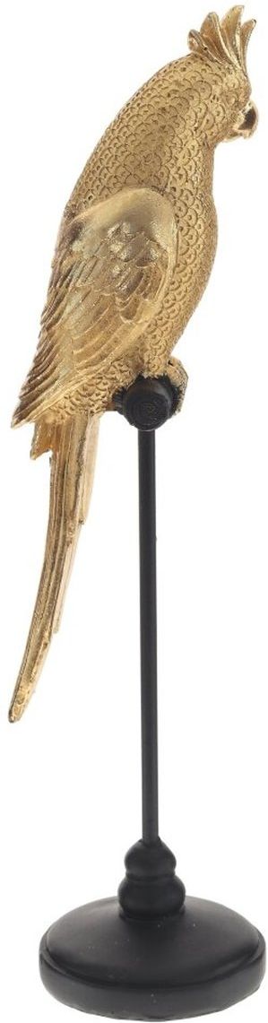 Изображение товара Декоративная фигурка Попугай из полистоуна 35 см интерьерный аксессуар