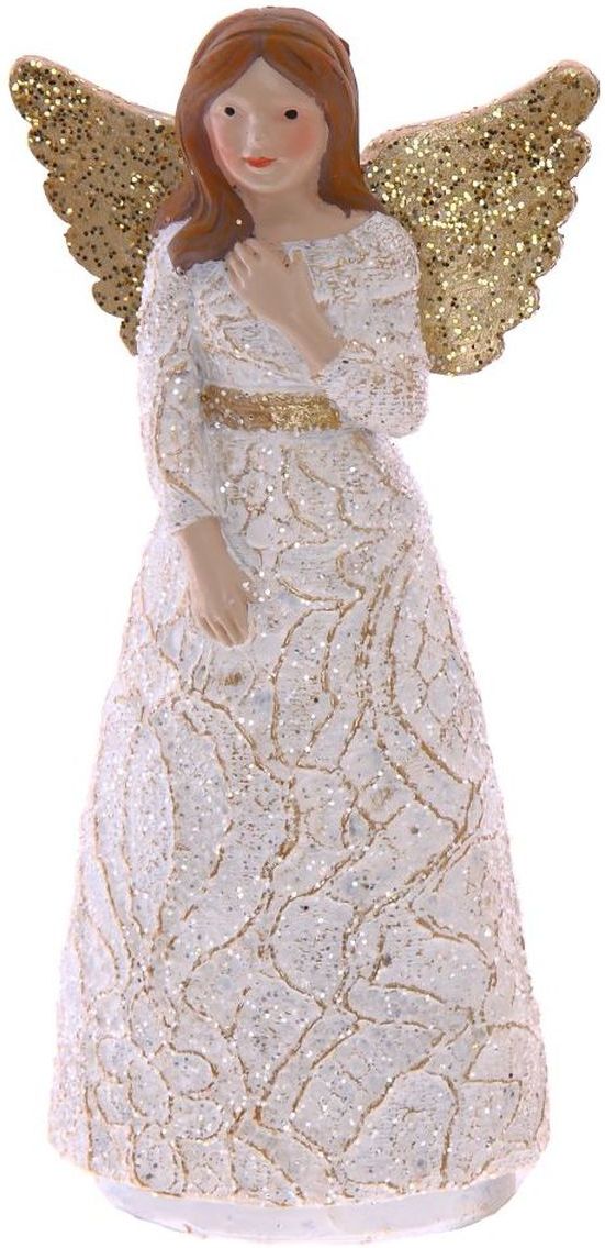 Изображение товара Декоративная фигурка Ангел из полимерных материалов для новогоднего декора