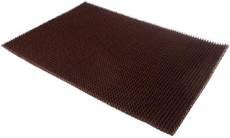 Изображение товара Щетинистый коврик In'Loran 60x90 см, темный шоколад