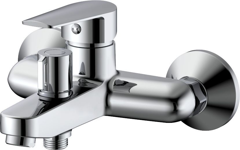 Изображение товара Смеситель для ванной VODA RIVER с коротким изливом хром однорычажный