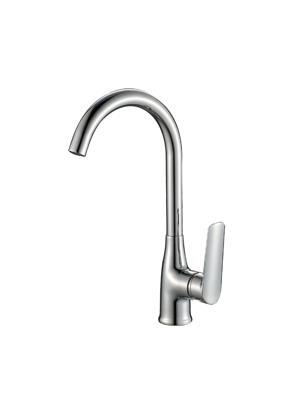 Изображение товара Смеситель кухонный с поворотным изливом ESKO LIGA, хром, гарантия 10 лет