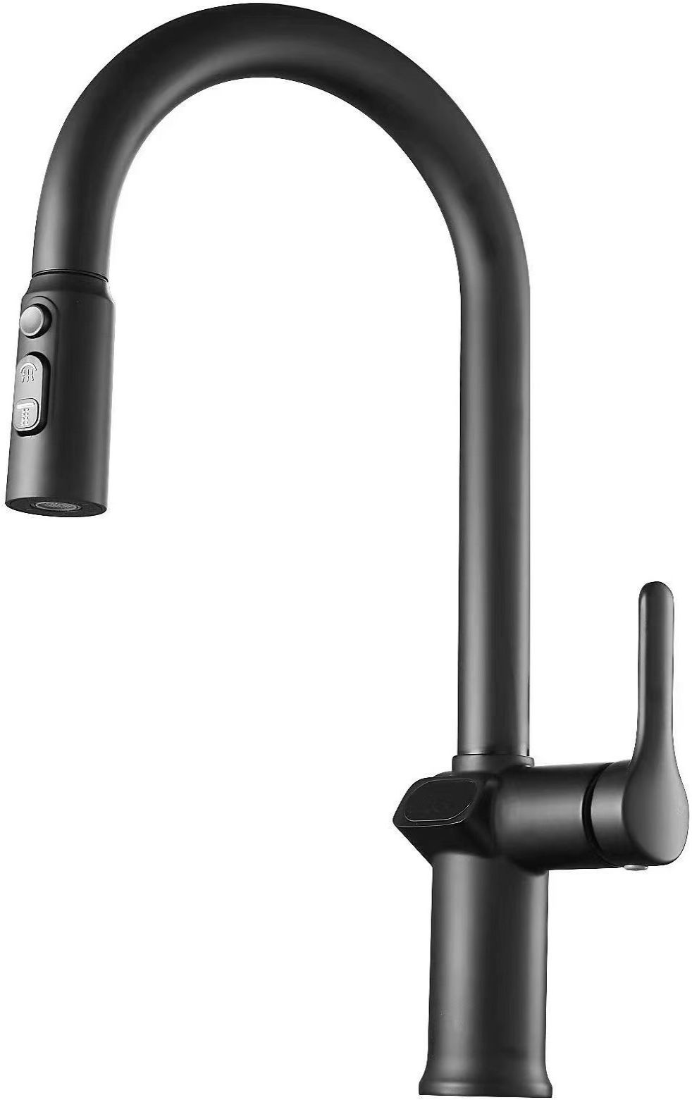 Изображение товара Современный вытяжной кухонный смеситель ESKO Kitchen15LB с дисплеем
