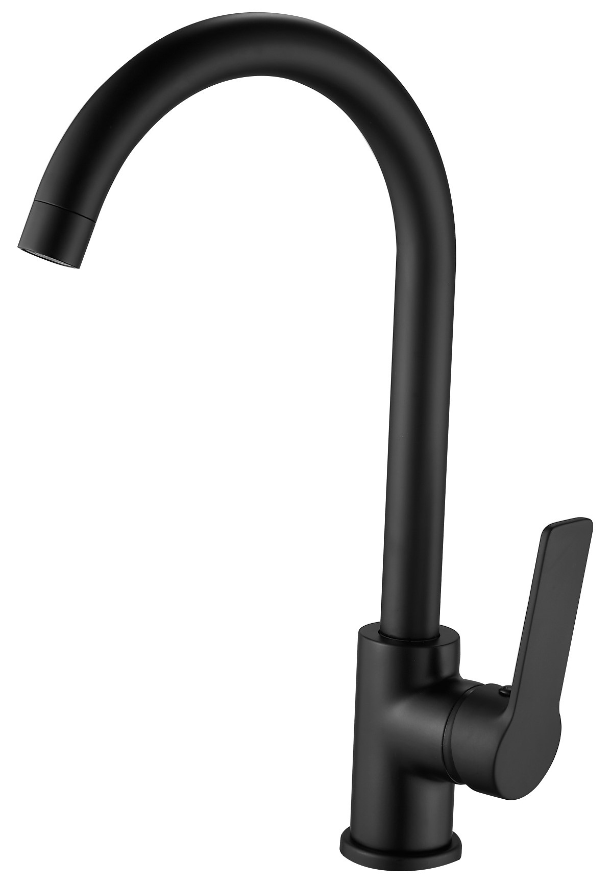 Изображение товара Смеситель для кухни с поворотным изливом ESKO LIGA BLACK высокая экологичность и долговечность