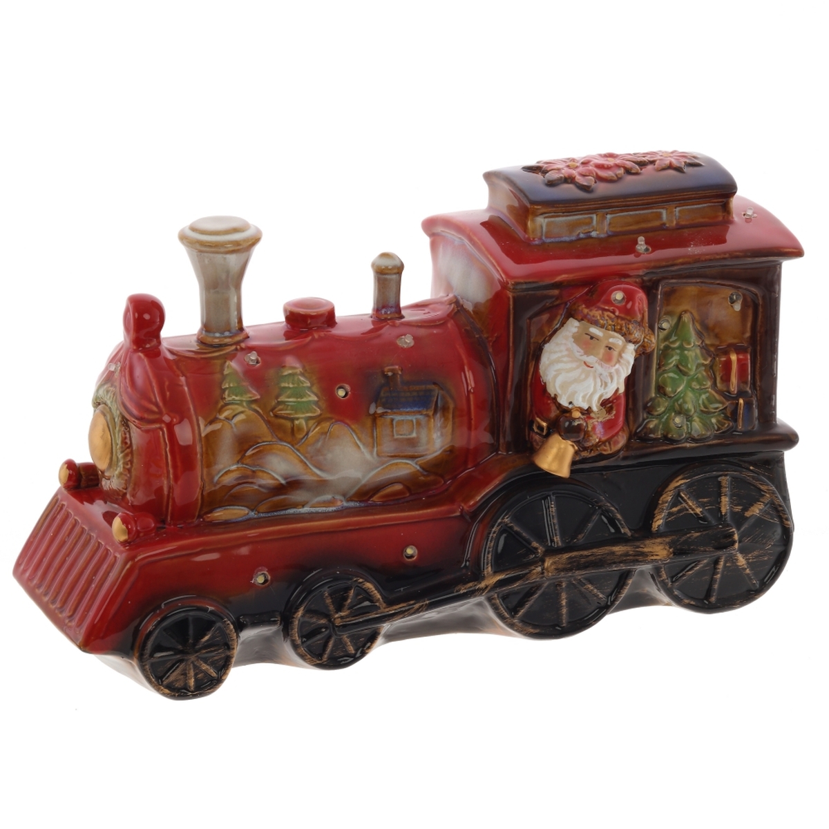 Изображение товара Фигурка декоративная "Поезд" с подсветкой, L34 W14 H21 см