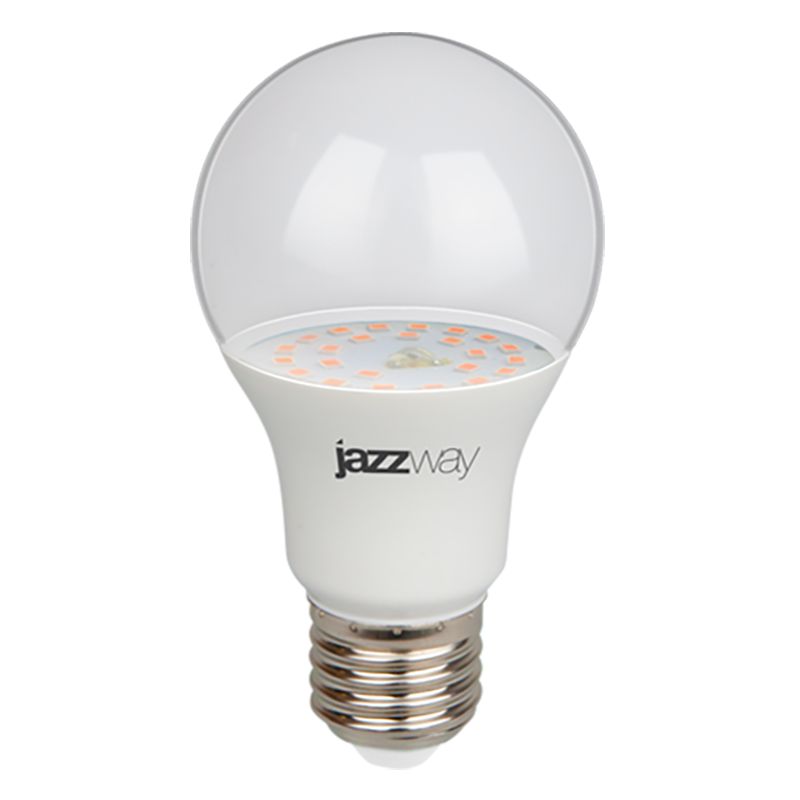 Изображение товара Лампа светодиодная PPG JAZZWAY CLEAR A60 AGRO 15W E27 для сельского хозяйства