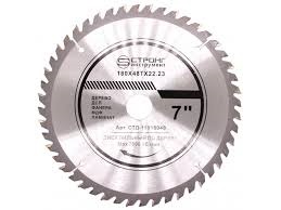 Изображение товара Диск пильный по дереву Strong СTД-110 184х20x24T для точных распилов деревоматериалов