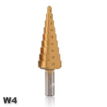 Изображение товара СТМ-522 W4 Сверло ступенчатое по металлу Strong 4-20 мм