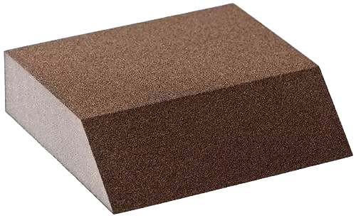 Изображение товара Губка шлифовальная 1шт угловая 100×88×62×25мм 120 СТРОНГ СТУ-247 