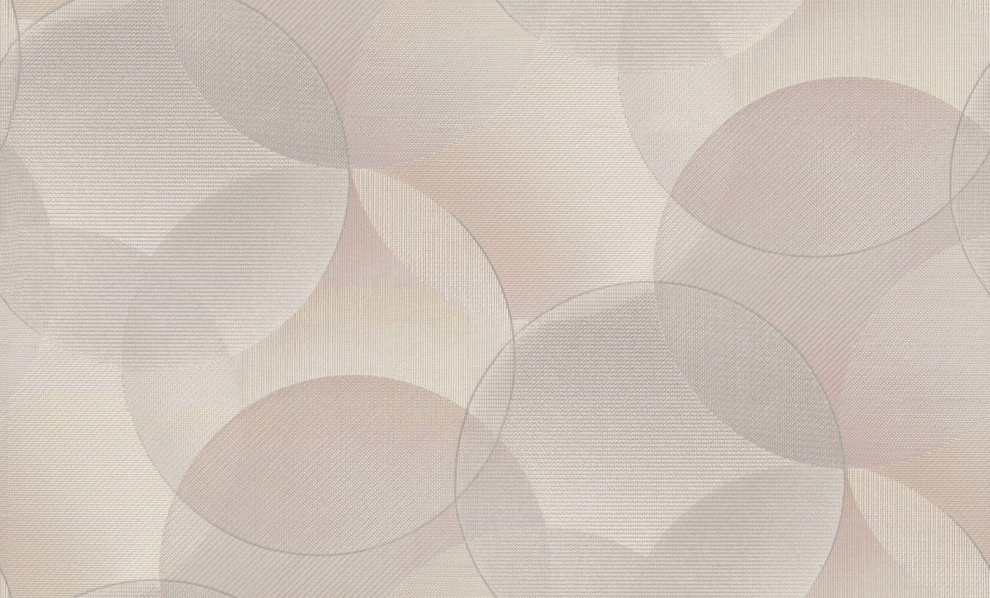 Изображение товара Обои Ornamy Bauhaus Винил-Флиз 8051-02 Бежевый 1,06x10,05м